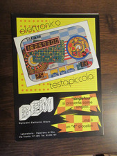 Flyer-Pubblicità Flipper BEM Pinball - "TESTA PICCOLA" ITALY-ORIGINALE