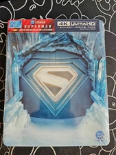 Superman Limited Edition Steelbook 4K UHD+Blu-ray+Digital Sealed IN HAND