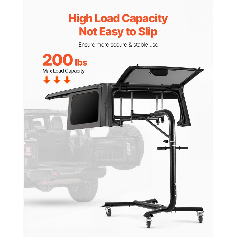 Hard Top Removal Lift for Jeep Wranglers YJ TJ JK JL & 4XE Ford Bronco 6 Gen+ - Изображение 4 из 4