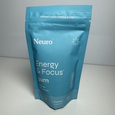 Neuro Gum Energy  Focus Gum- 90 Pieces- Peppermint