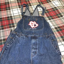 Vintage Fubu Men’s Overalls M 36 Z 32 Blue Denim