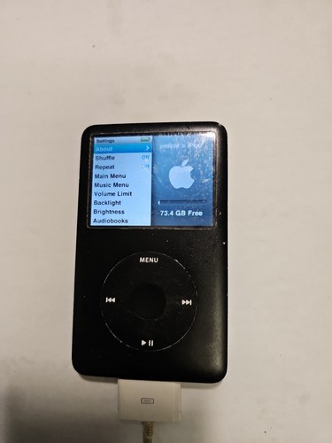 Apple iPod Classic 80GB A1238 - Plays Ok-Scratches on the Screen. - Picture 2 of 20