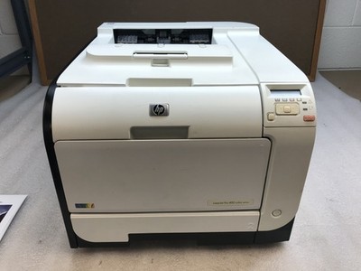 HP LaserJet Pro 400 color M451dn Wireless Laser Printer w/ 12k pg Toner Pwr USB