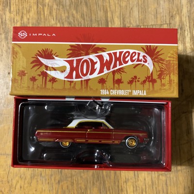 Hot Wheels Red Line Club Red 1964 Chevy Impala SS Lowrider