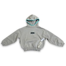 Fear Of God Essentials Kids "Seal" Hoodie Youth Size 8 Mint Leaf Trim