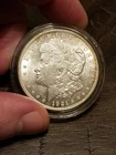 US MINT- 1921 D MORGAN SILVER DOLLAR MINT STATE  90% SILVER, .77 OZ PURE SILVER