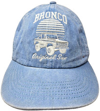 BRONCO Original SUV Official Ford 100 Cotton Snap Back Baseball Cap Trucker Hat