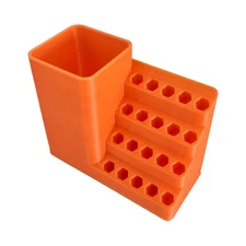 Hex Bit Holder Organizer Mechanics Time Saver Drill Bit Storage Case Holder