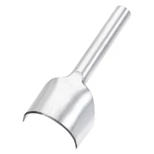 Half-Round Leather Cutter Punch 40mm Strap End Punch Tool for DIY Craft