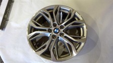 Used Wheel fits: 2018 Bmw X2 18x7-1/2 alloy 5 spoke open Y spoke gray Grade A