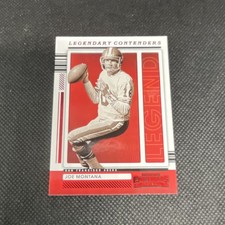 Panini 2021 Contenders #LGD-JMO Joe Montana San Francisco 49ers NFL
