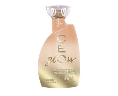 Devoted Creations CEglOw Dark Tanning Lotion (400ml) Vitamin C Glowing Serum