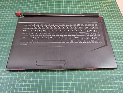 MSI GP73 Leopard 8RE 17.3 Palmrest Touchpad Keyboard 3077C4C222TA2 Read #d447