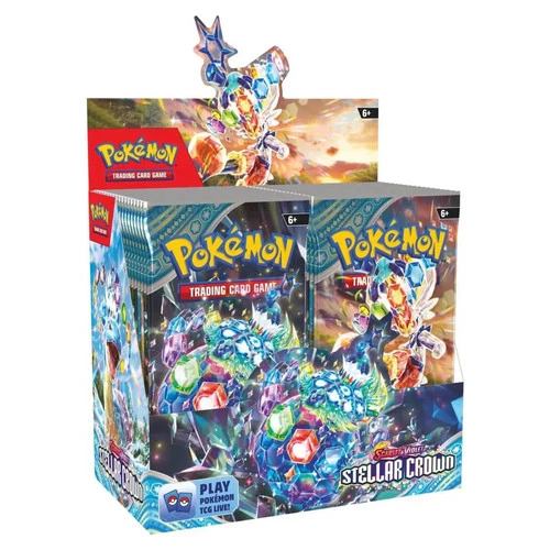 Pokémon : Sword & Shield - Stellar Crown Booster Box ✅️ SEALED - IN HAND ✅️
