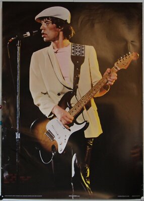 Mick Jagger Live Poster Anabas AA020 UK Poster 1981 Rolling Stones