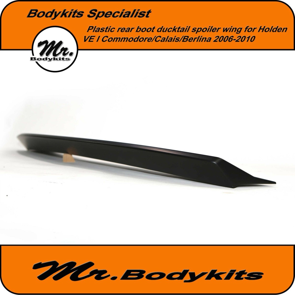 Mr Plastic Rear Boot Spoiler Ducktail Wing For Pontiac G8/GT/GXP