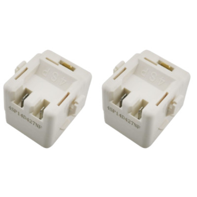 61005518 Refrigerator Relay Overload Maytag Kenmore 1194680, AH2004057 2-PACK