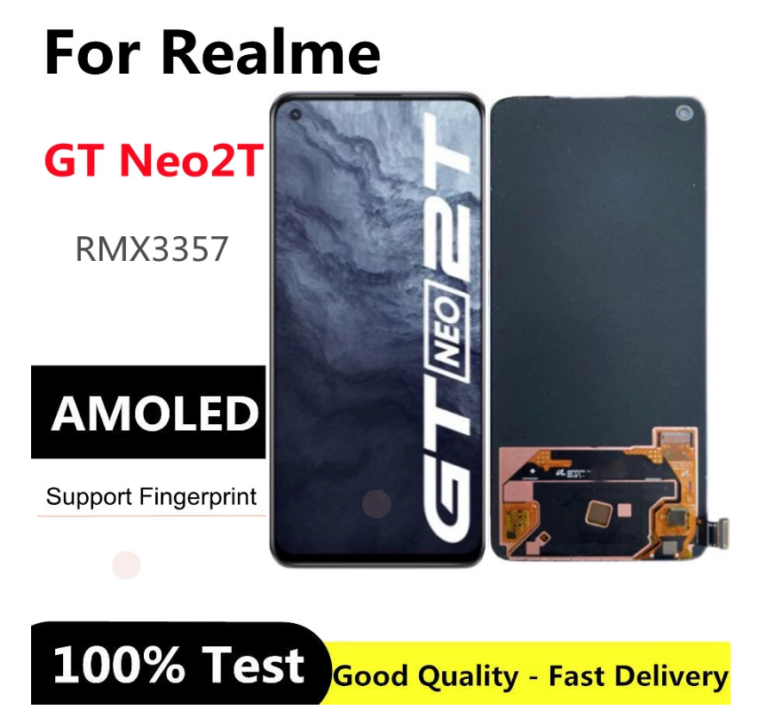 OPPO - realme GT 5G A.O OPPO Realme GT 5G Super AMOLED LCD Screen and Digitizer Full