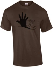 Bunny Shadow - Funny Animal T-Shirt