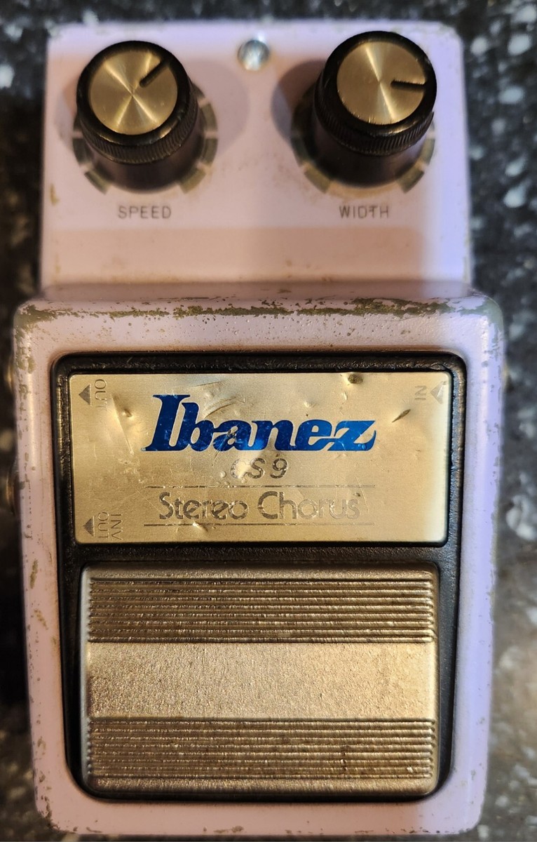 Ibanez CS9 Stereo Chorus Vintage Guitar Effect Pedal | eBay