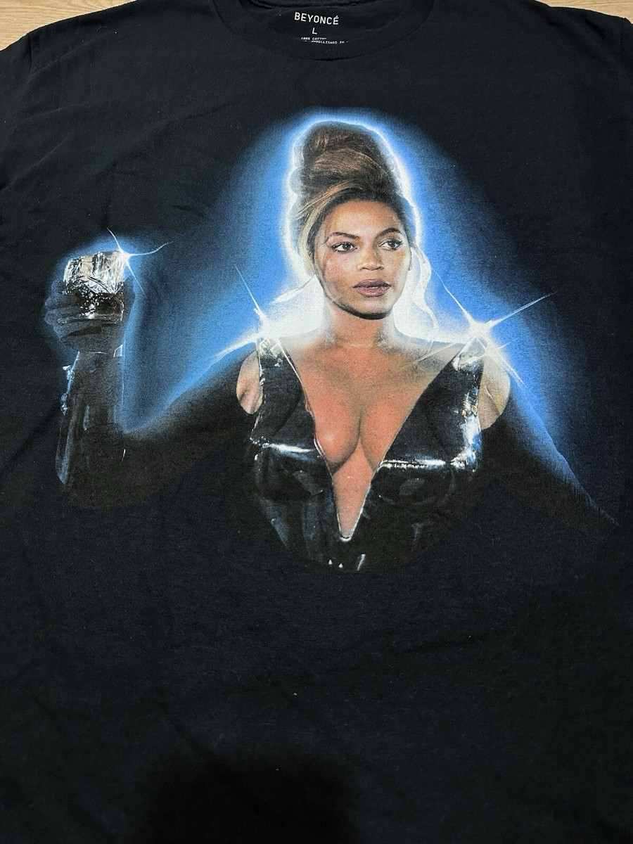BEYONCE ビヨンセ Tシャツ RENAISSANCE ツアー 黒 M 古着 Beyoncé Renaissance Tour Merch LA Beyonce Rare Black Unisex