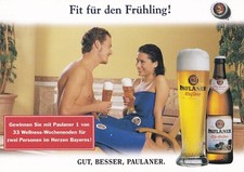 AK - (D) - Paulaner Brauerei - Gut, besser.- Bier - Beer - Reklame - Top Zustand
