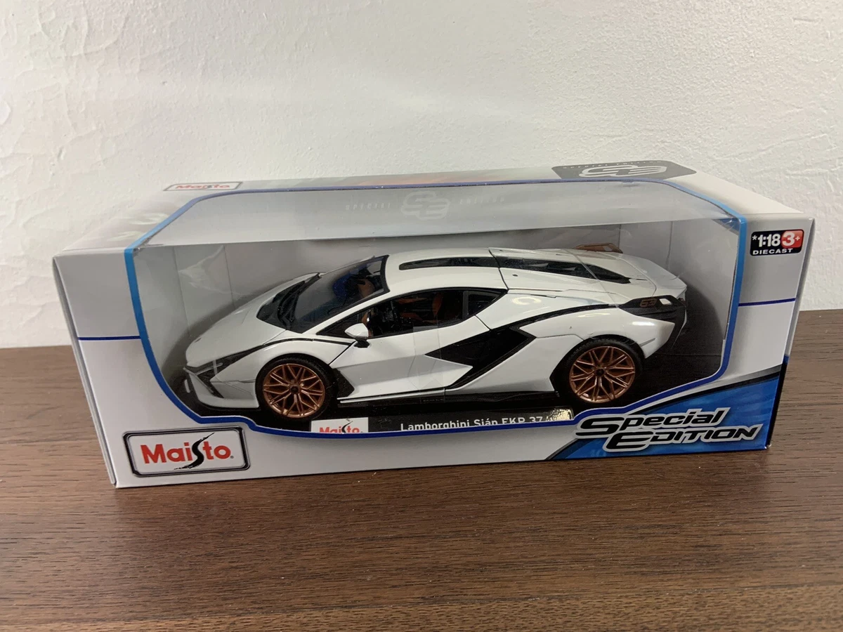 Coche Escala 1:18 Maisto Lamborghini Sian Fkp37 Nuevo C Caja