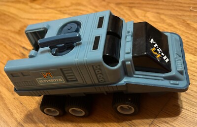 Vintage 1980s Way-Formed Moonbase Emergency Squad 6WD Friction Supporter Vehicle