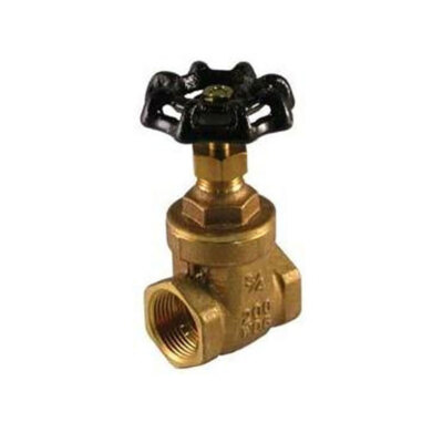 Thrifco 1/2 Ips Gate Valve Brass - 6415003