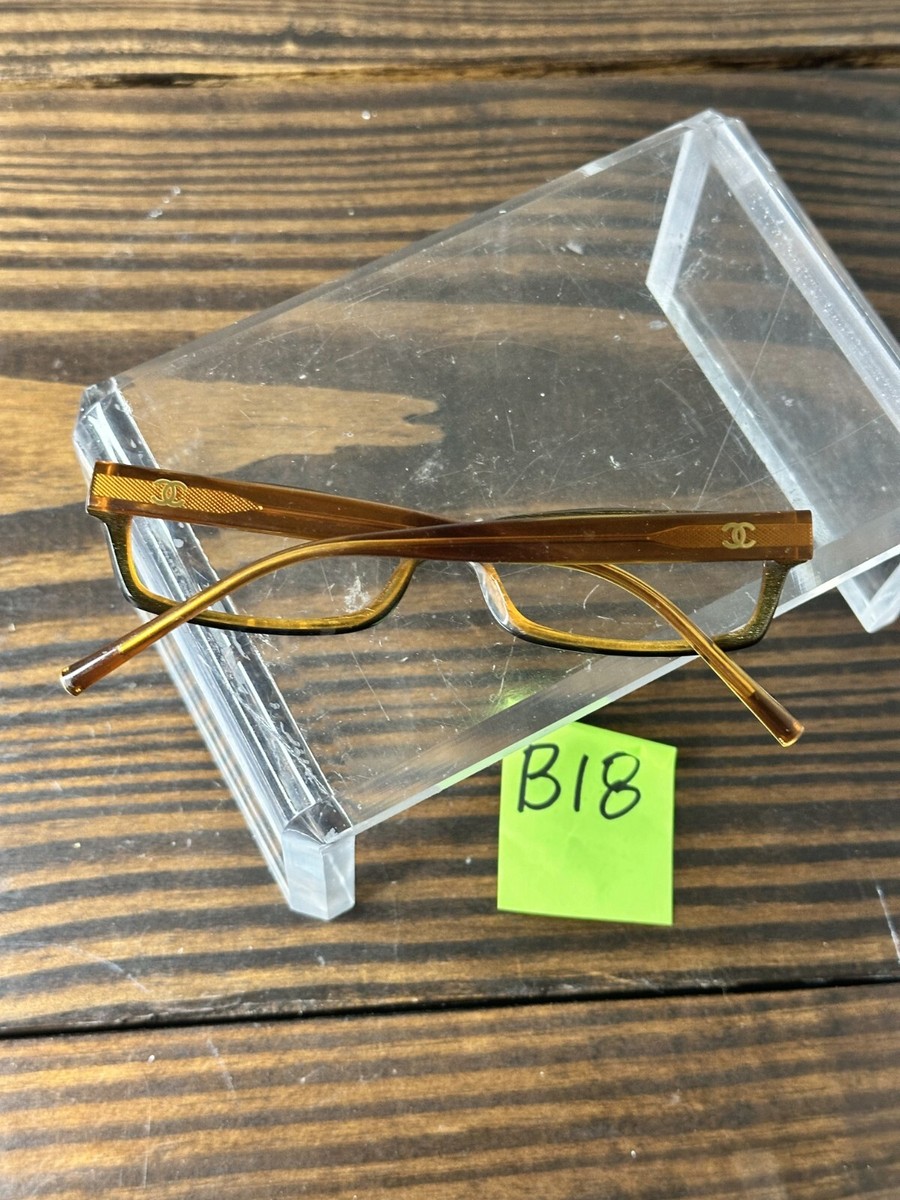Chanel 3013-C.582 Womens Matte Black Brown Full Rim