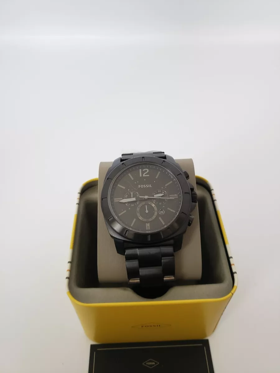 Privateer sport chronograph best sale black stainless steel watch