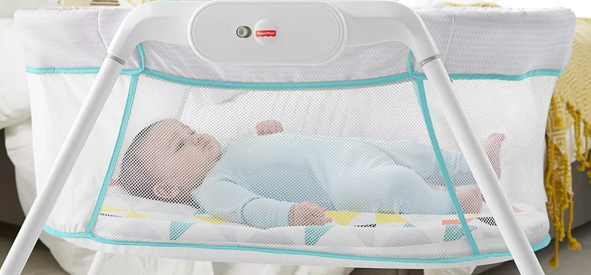 Fisher price stow and go best sale bassinet