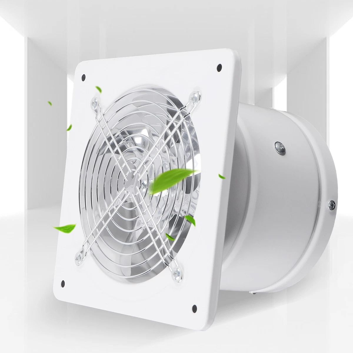 6u0026#034; Wall Mount Ceiling Bathroom Ventilation Fan Air Vent Exhaust Toilet  Bath | eBay
