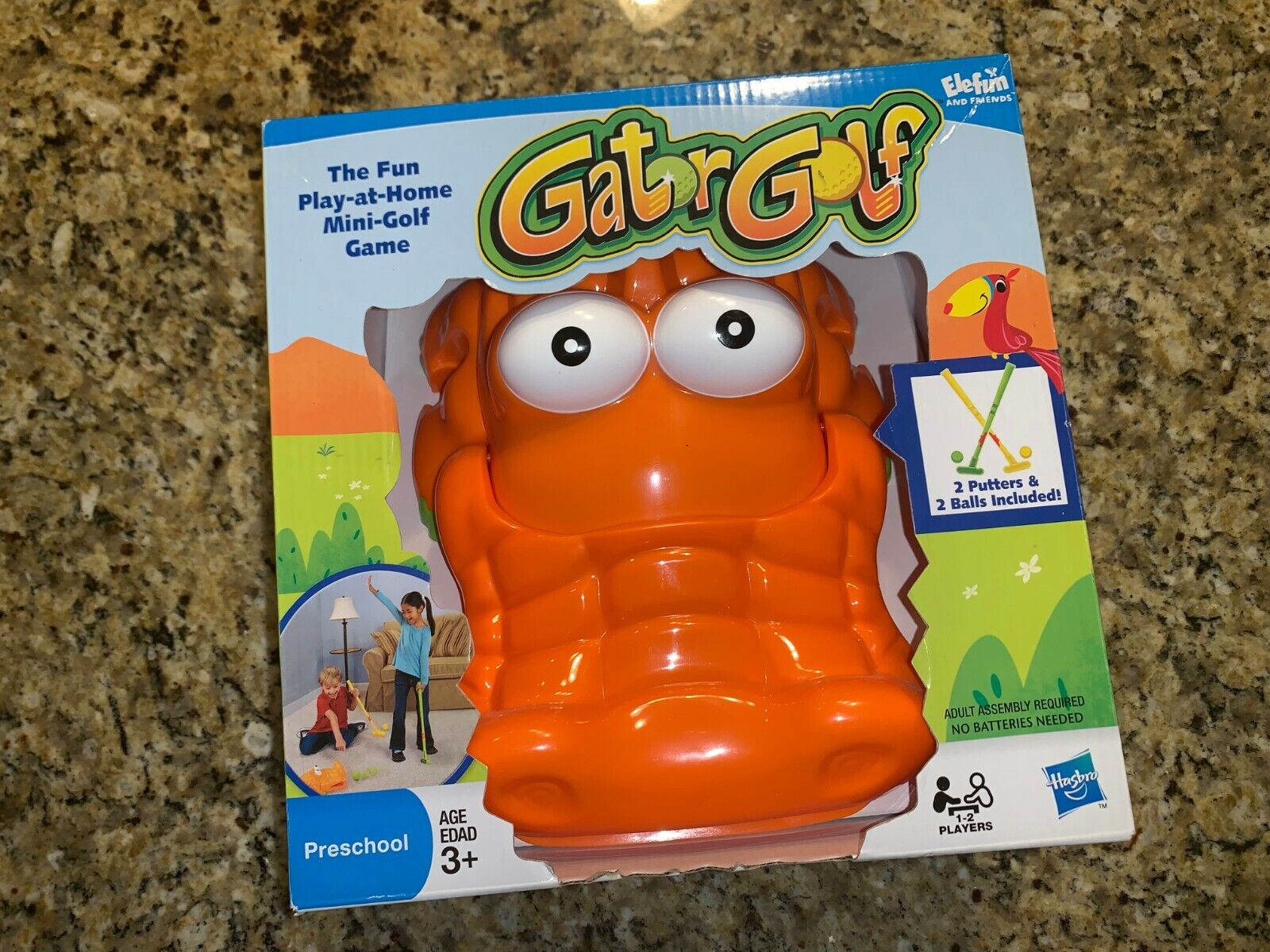 Gator Golf Game Hasbro Milton Bradley