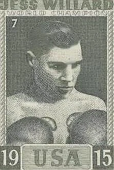 1964 Slania Stamps - Jess Willard #7