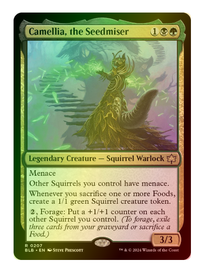 MTG 種選奴、カメリア/Camellia, the Seedmiser Camellia, the Seedmiser | Bloomburrow | Star City Games