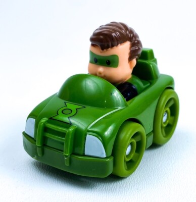 Fisher Price Little People WHEELIES Green Lantern Toy Car