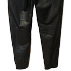 (NWD) HUE Women's Black Leatherette High Rise Jogger Pants -Sleek Effect Size S — photo 8
