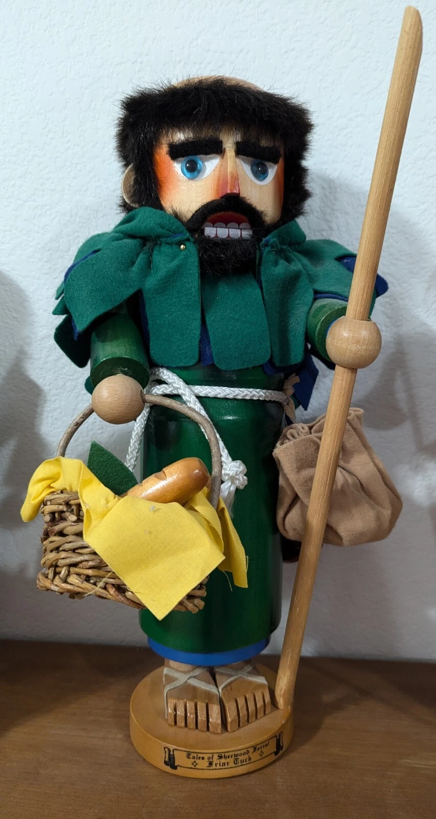 STEINBACH S 890 SHERWOOD FOREST FRIAR TUCK NUTCRACKER LTD.ED