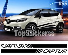 adesivi RENAULT CAPTUR strisce laterali ADESIVO fiancate fasce tuning auto PRO