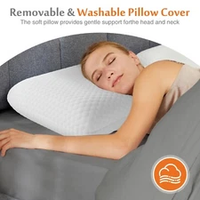 Memory Foam Pillow, Bed Pillow Soft and Comfortable, Cooling for Side Sleeper