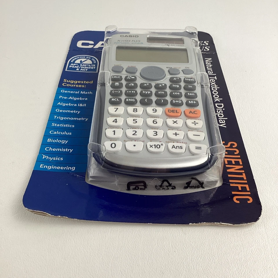 Casio fx-115ES Plus Scientific Calculator Natural Textbook Display New Sealed - Image 2 of 4