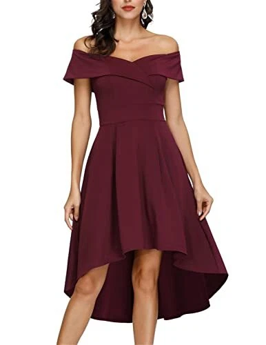Off the shoulder shop dress formal short