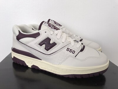 Size 10.5 Mens Aime Leon Dore ALD New Balance 550 Sneakers Purple White BB550AR1