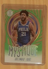 Joel Embiid 2019-20 Illusions Mystique Emerald Green Acetate Philadelphia 76ers