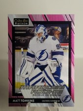 23-24 O-PEE-CHEE Platinum Marquee Rookie Matte Pink Matt Tomkins Lightning RC 