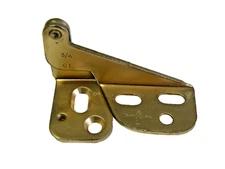 2 PAIRS AJAX 566 - PIN KNIFE PIVOT HINGES WITH SCREWS 3/4" Flush Overlay Doors