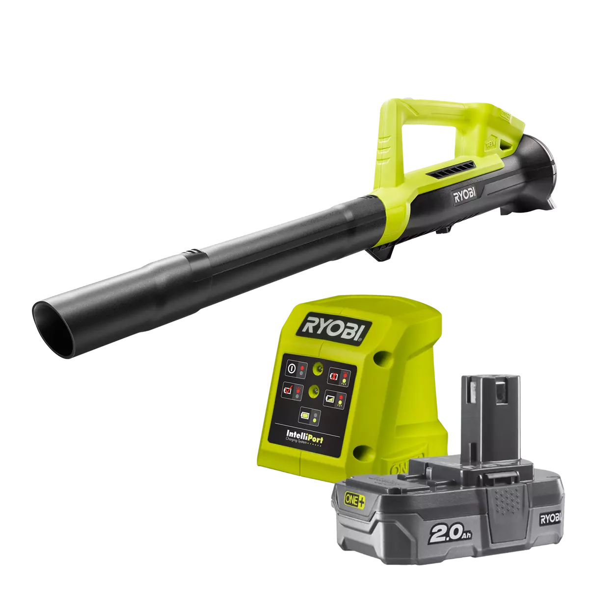 Ryobi 18V ONE Cordless Electric Jet Leaf Blower 2Ah Lithium