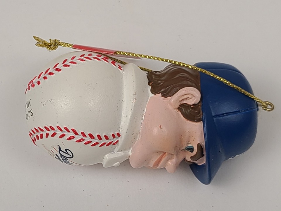 Los Angeles Dodgers Baseball Player Christmas Tree Ornament Holiday