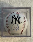 Aaron Judge Signed New York Yankees Logo Baseball COA